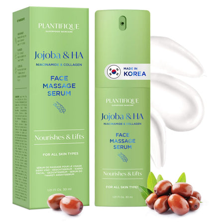 PLANTIFIQUE front bottle showing product packaging and clear benefits