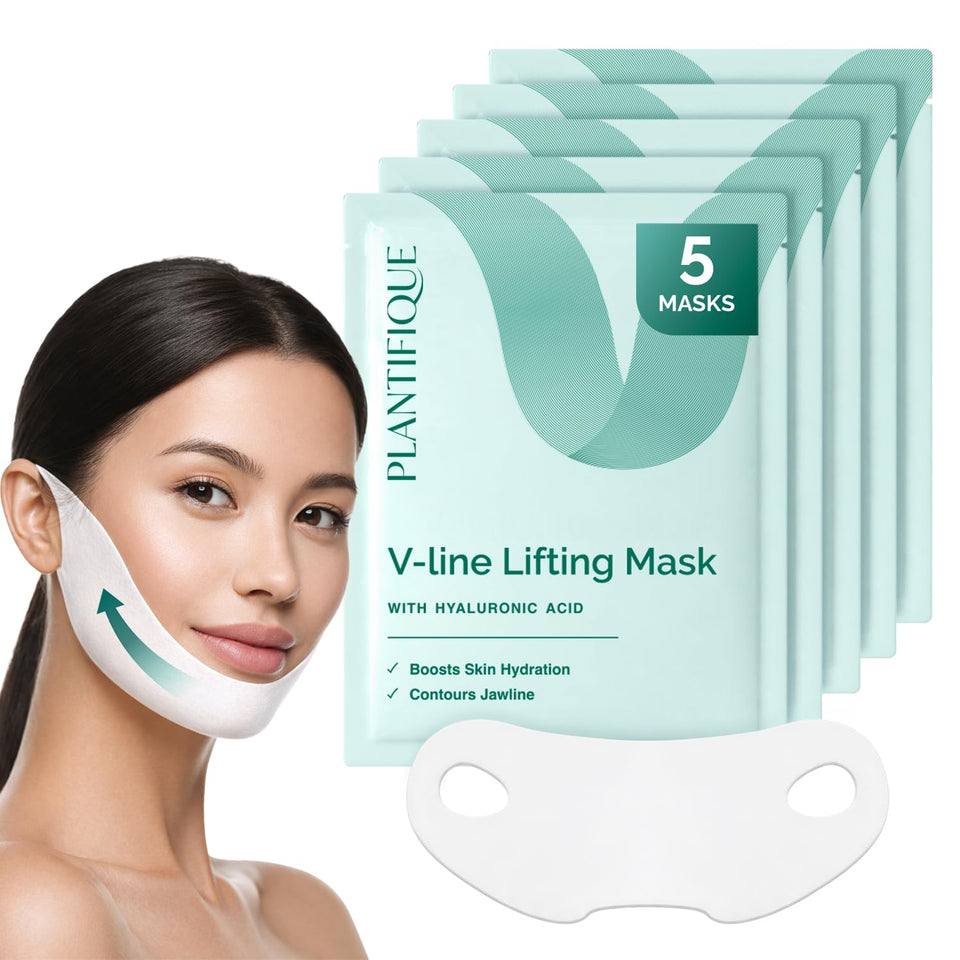 PLANTIFIQUE front packaging showing 5-piece set and benefits