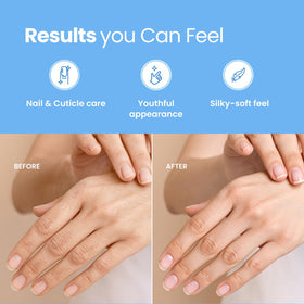 PLANTIFIQUE gloves worn on hands demonstrating mess-free use