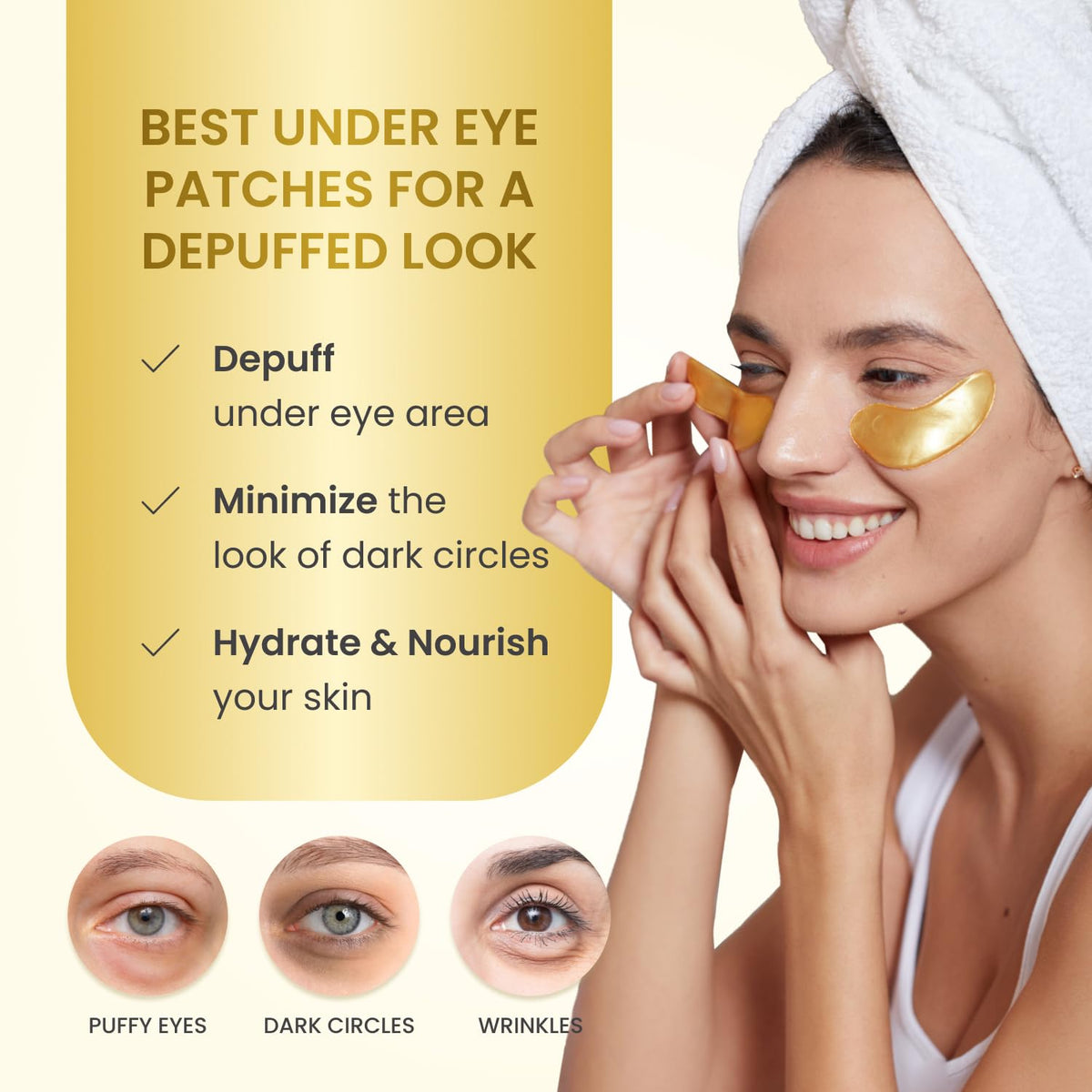 PLANTIFIQUE open sachet with patches and hydrating serum for convenience