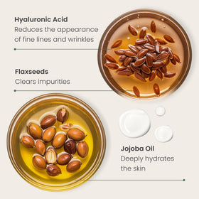 PLANTIFIQUE pump and label detail emphasizing brand and ingredient clarity