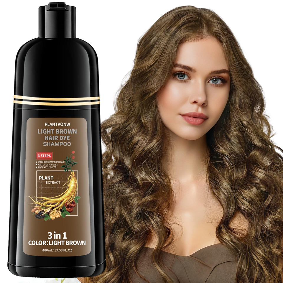 Plantkonw front packaging showing product benefits and light brown shade