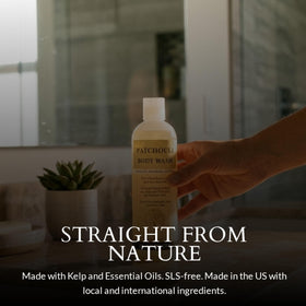 Plantlife rich lather texture demonstrating gentle moisturizing cleanse