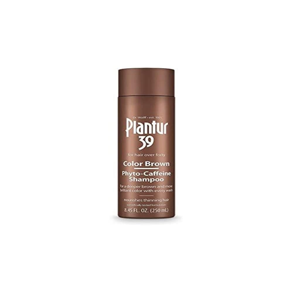 Plantur 39 front bottle view showing color-enhancing and volumizing benefit