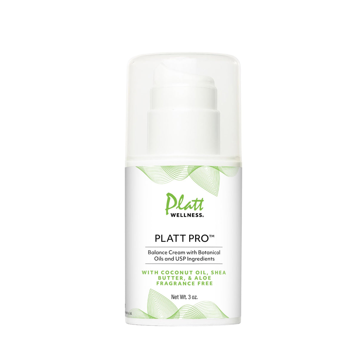Platt Wellness front packaging showing fragrance-free benefits