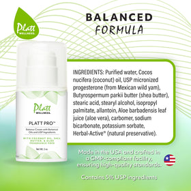 Platt Wellness cream being applied to skin demonstrating easy application