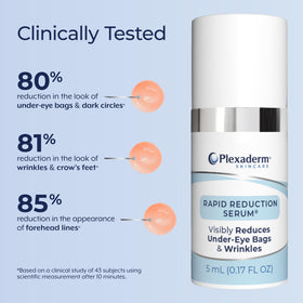 Plexaderm mineral ingredient visual emphasizing silicate tightening benefit