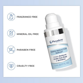 Plexaderm in lifestyle mirror-ready setting for confidence boost benefit