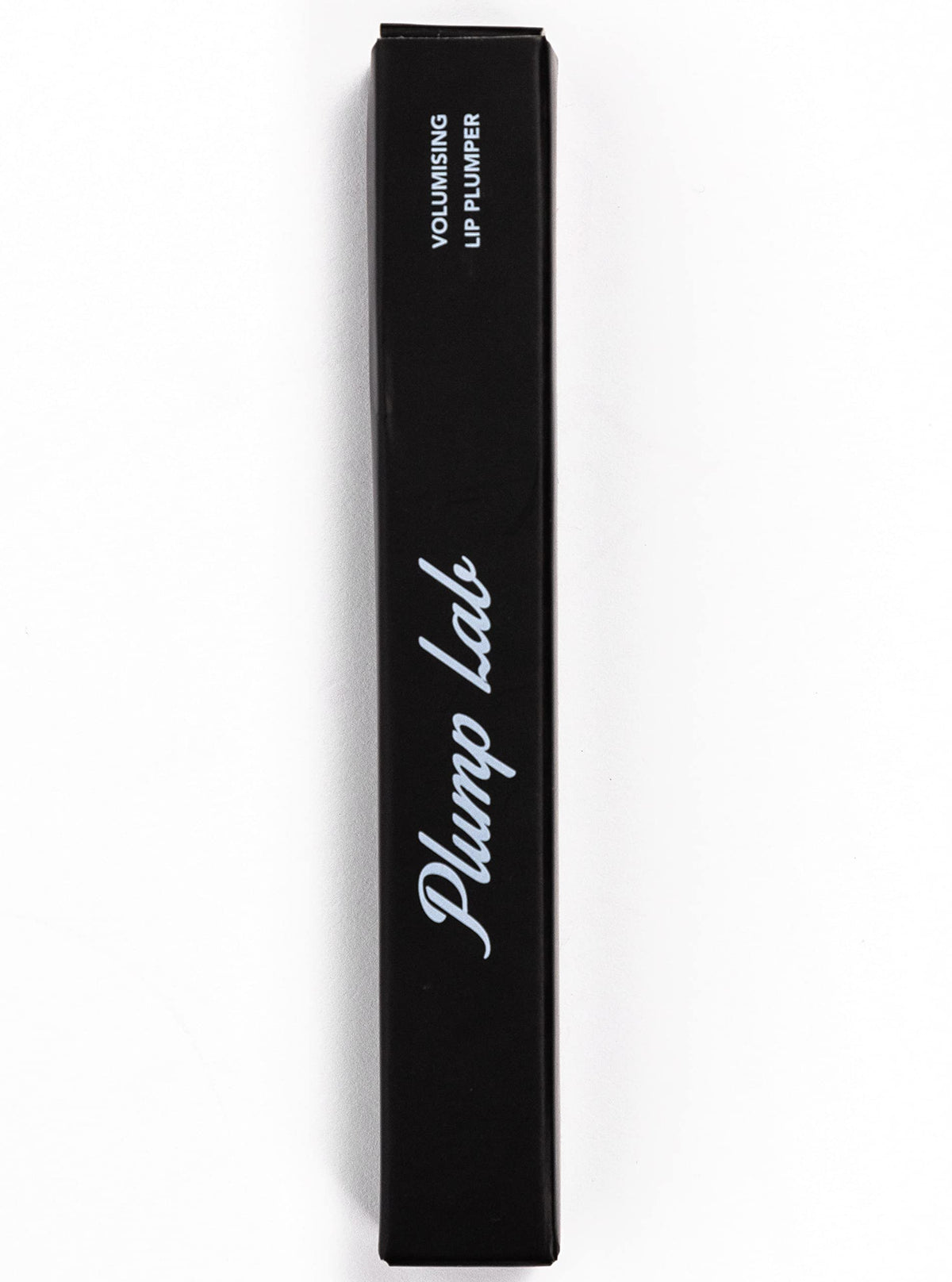Plump Lab clear gloss tube front view shows sleek packaging and instant shine benefit