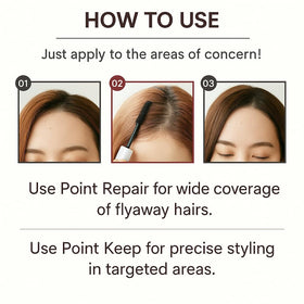 Plus eau micro brush detail showing precision wand for targeted application benefit accuracy
