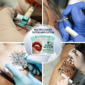 PMUBEAUTY stick absorbing excess saliva and ink for cleaner results
