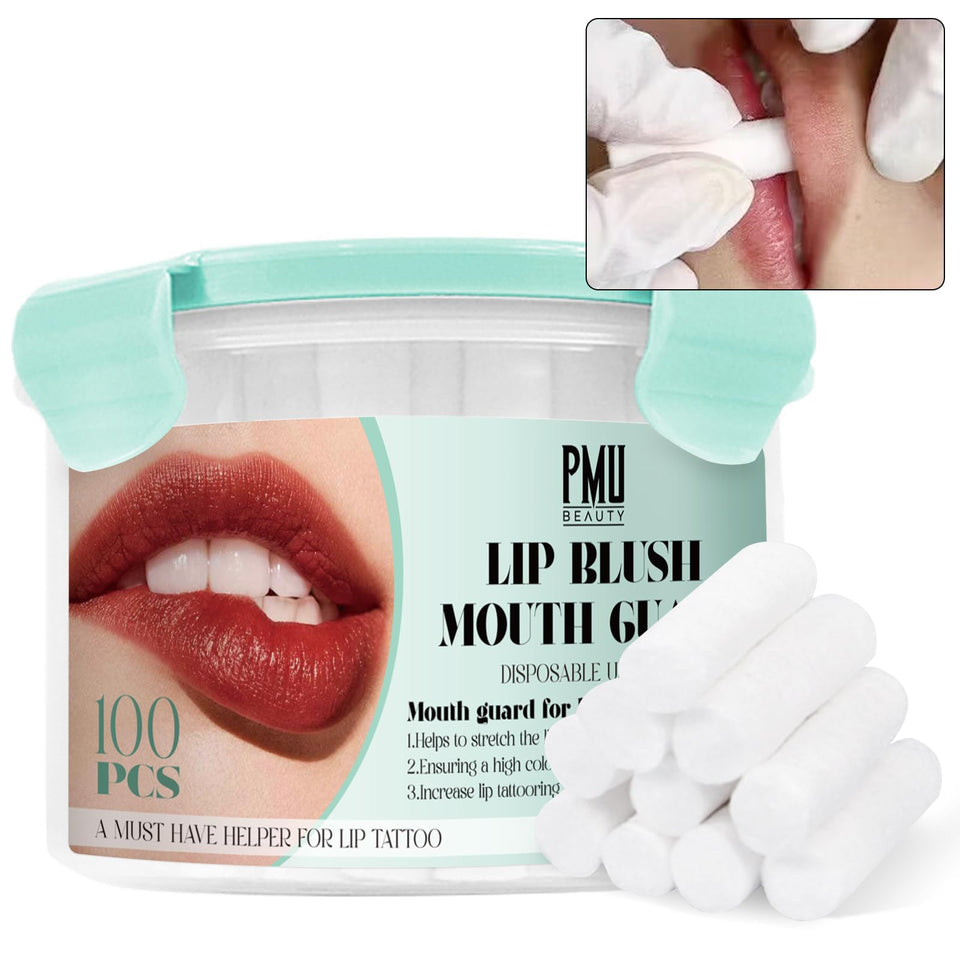 PMUBEAUTY sealed jar of 100 lip sticks showing neat professional supply