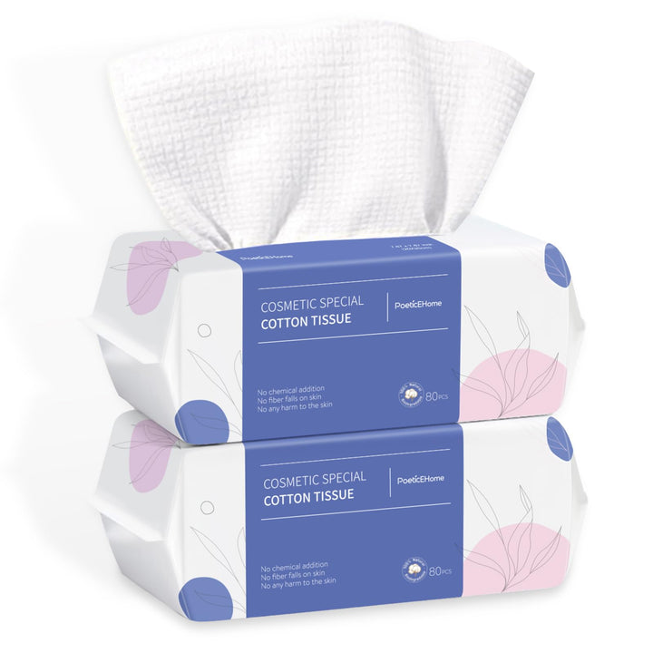 PoeticEHome front packaging showing 2-pack and sheet count, convenient storage
