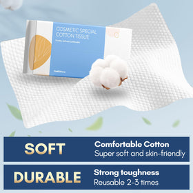 PoeticEHome single sheet flat to show thickness and lint-free edges