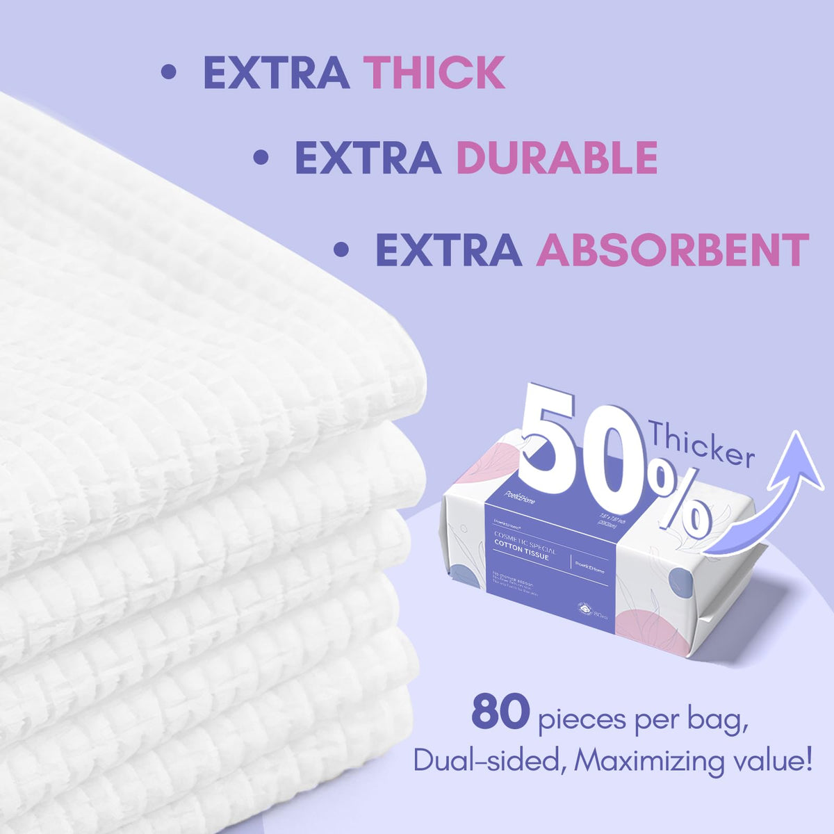 PoeticEHome towel in hand showing scale and portable convenience benefit