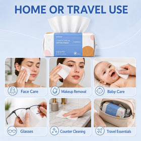 PoeticEHome travel pouch with wipes for portable, on-the-go use