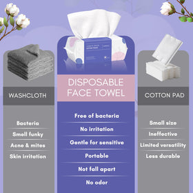 PoeticEHome towel removing makeup wet demonstrating gentle effective removal