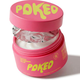 Poked front jar 3.5 oz showing label and compact packaging for easy carrying