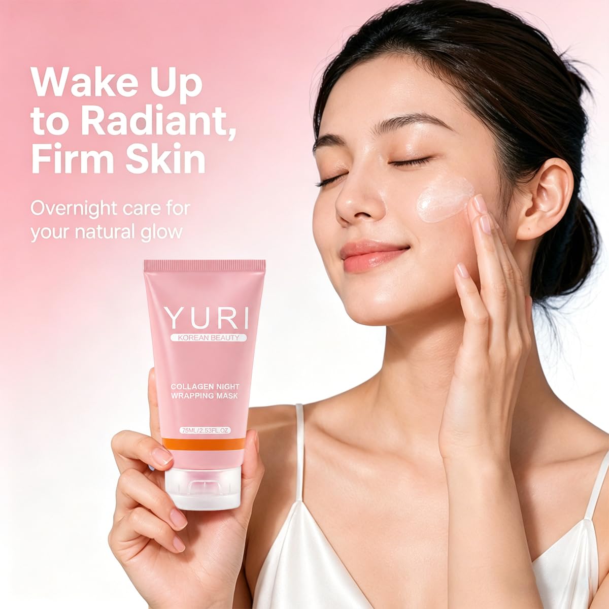 POLAR HAIR YURI label close-up showing ingredient transparency and clarity benefit