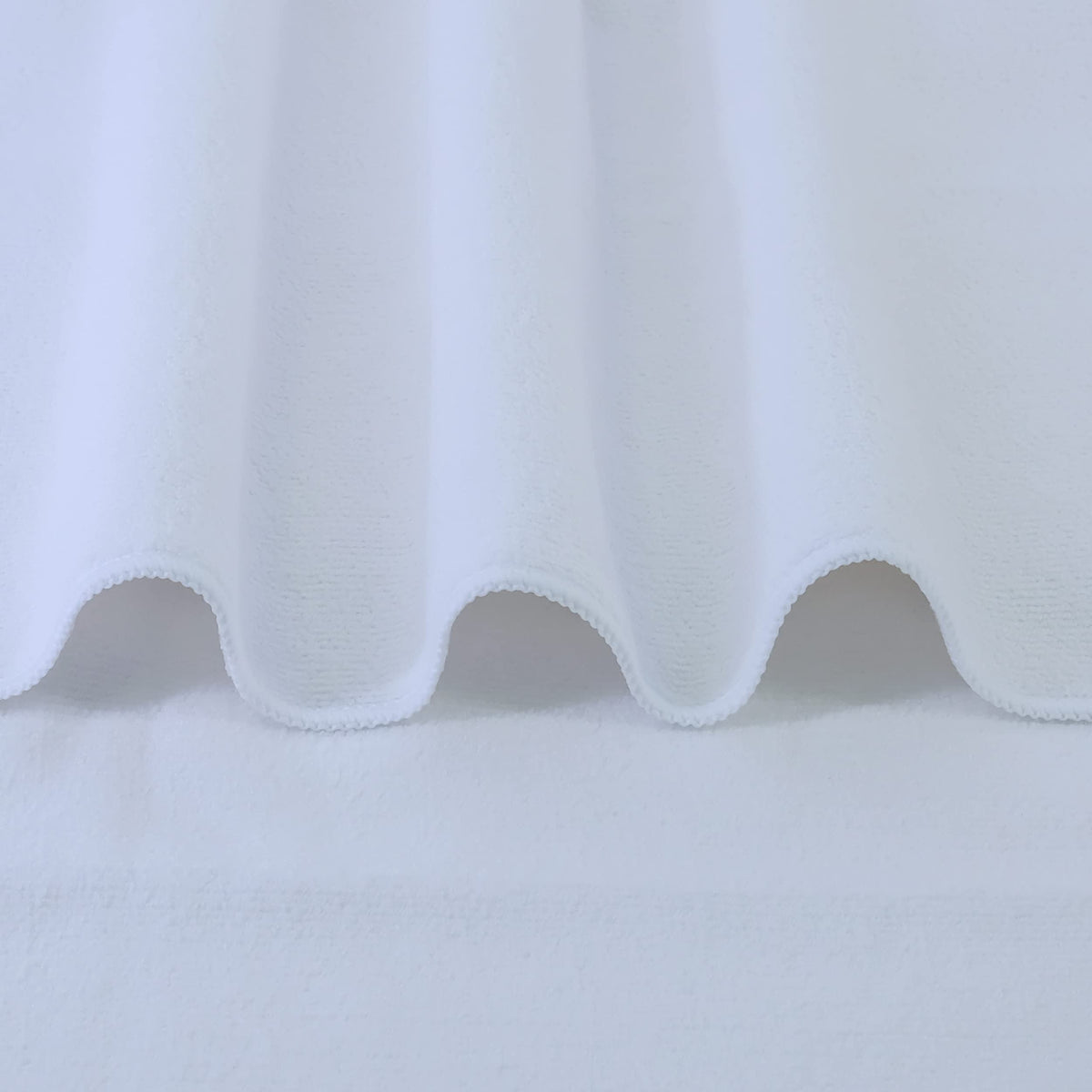 POLYTE towel wrapped on wet hair demonstrating fast moisture removal