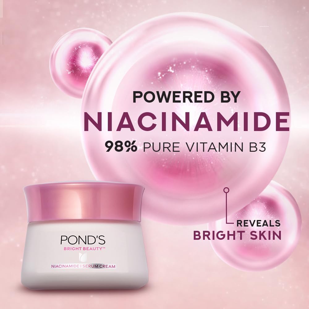 POND'S 50g jar in hand showing size and travel-friendly convenience