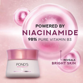 POND'S 50g jar in hand showing size and travel-friendly convenience