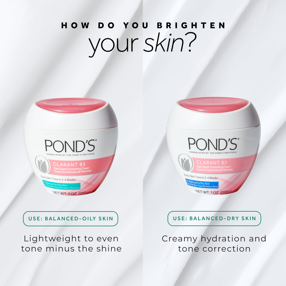 POND’S jar on nighttime vanity suggesting restorative evening routine