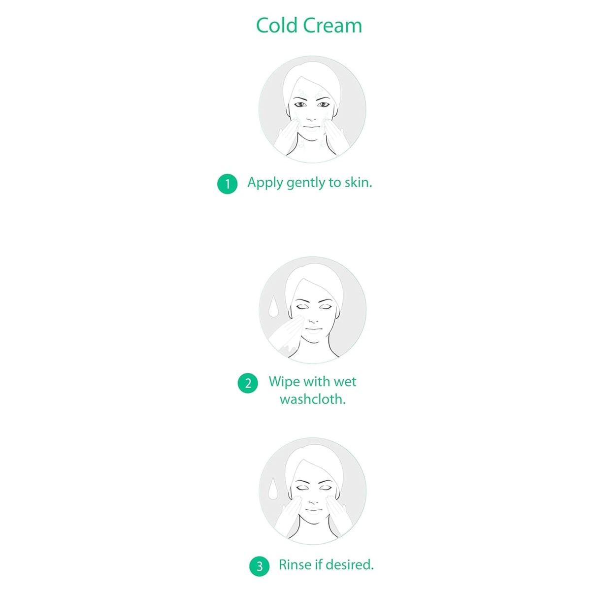 POND'S cold cream application on hand demonstrating gentle makeup removal