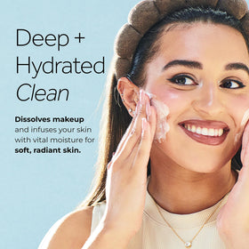 POND'S moisture swatch comparison highlighting softer, hydrated skin benefit
