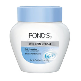 Dove Pond's cream rich texture close-up demonstrating moisturizing finish
