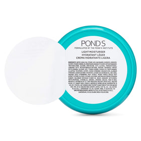 POND'S tube next to coin size comparison showing convenient travel-friendly size