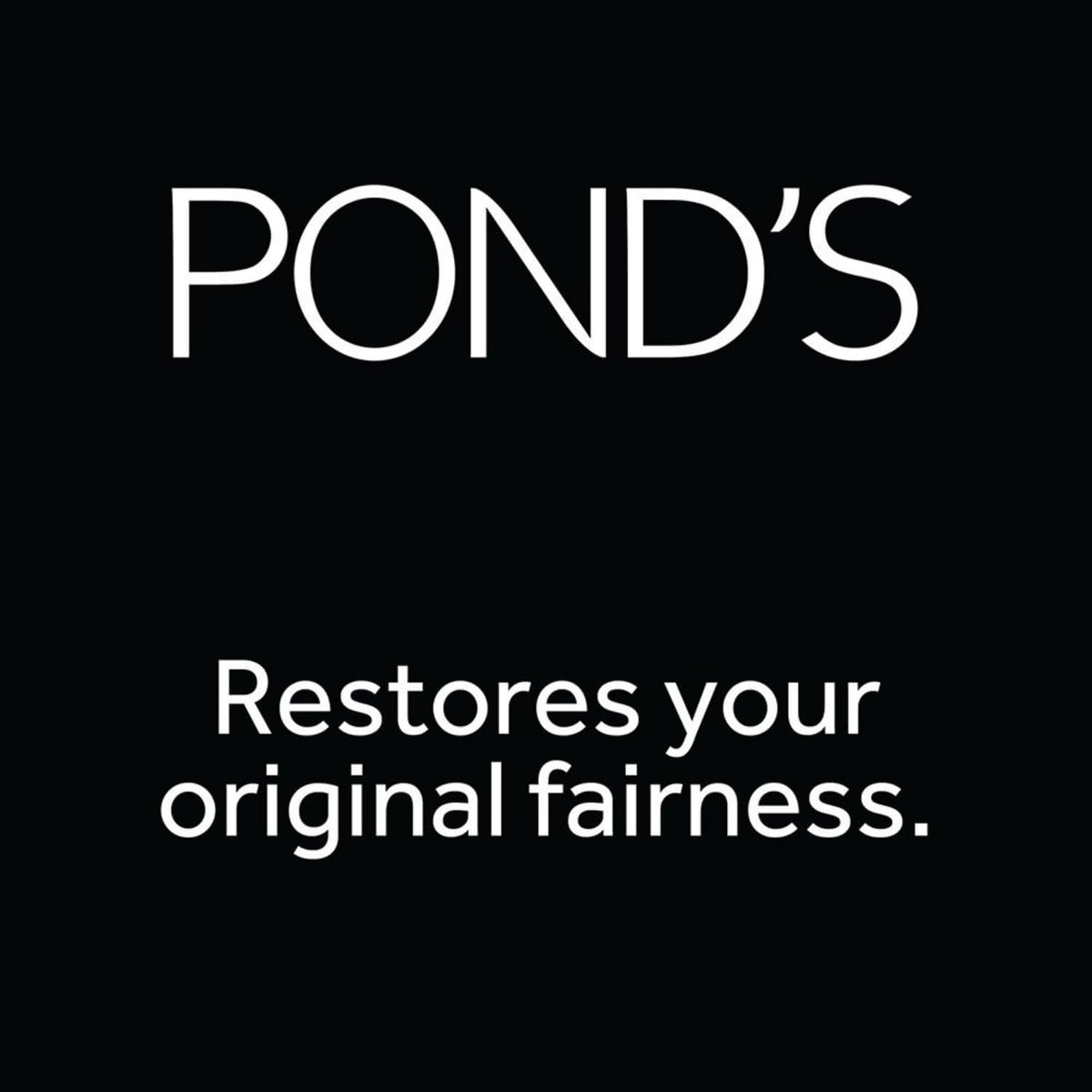 POND'S three-pack arrangement emphasizes value, multiple tubes for daily use