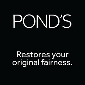 POND'S three-pack arrangement emphasizes value, multiple tubes for daily use