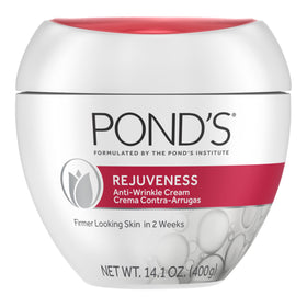 POND'S jar front view showing packaging and clear product branding