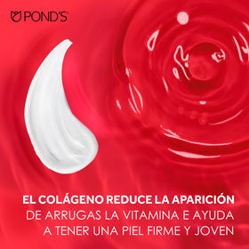 POND'S ingredient callout with collagen and vitamin E for nourishment