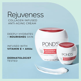 POND'S travel jar next to keys showing convenient size for portability