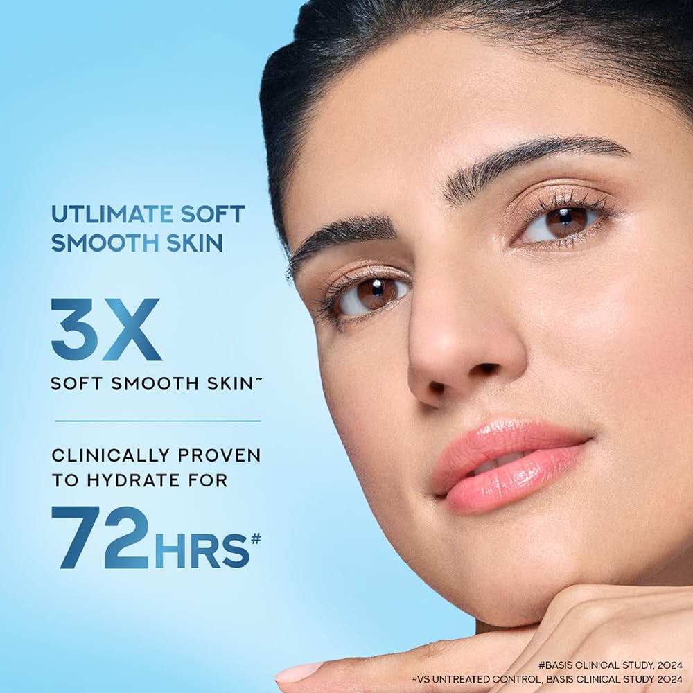 POND'S open jar revealing silky gel texture that absorbs quickly for lightweight hydration