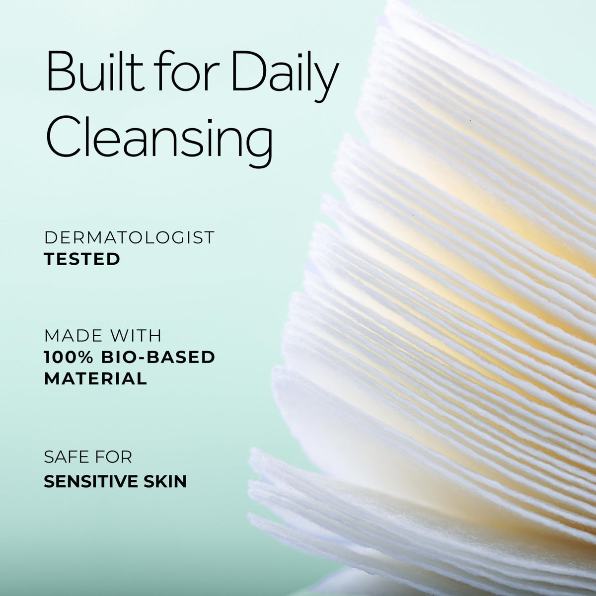 POND’S towel moistened with Cold Cream for deeper cleansing