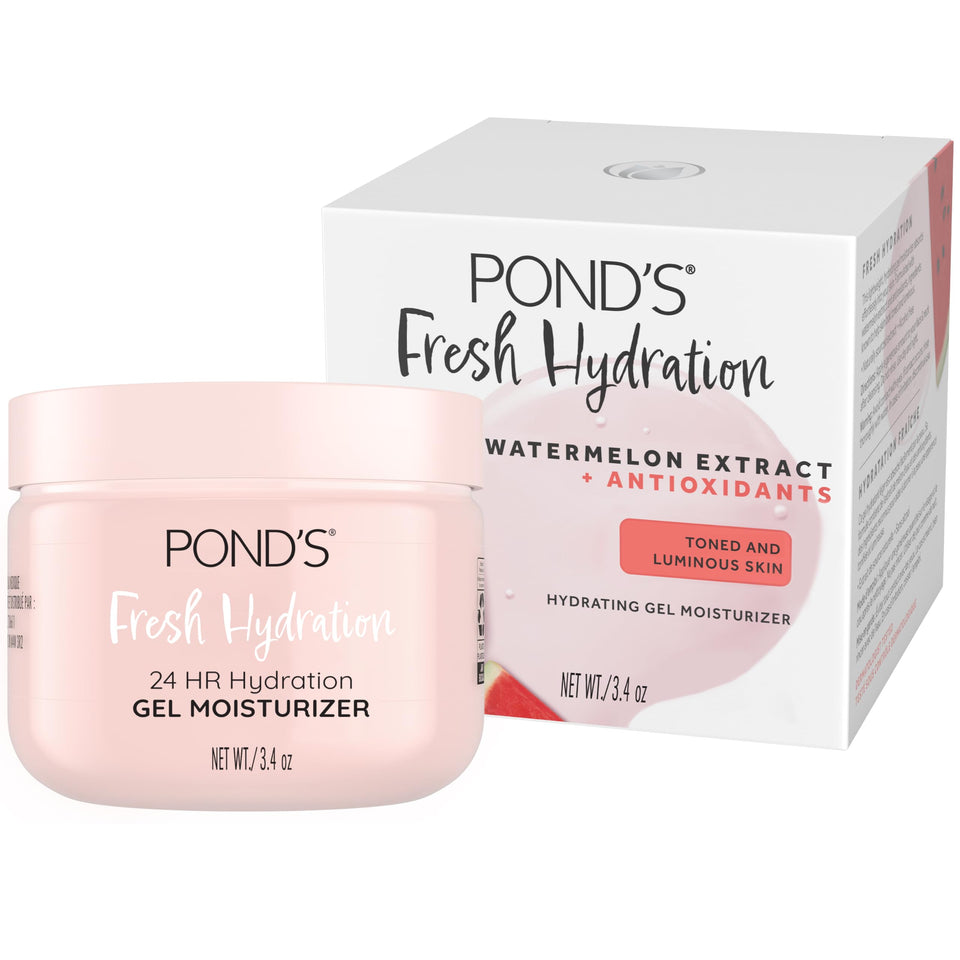 POND’S front packaging showing gel jar and fresh look benefit