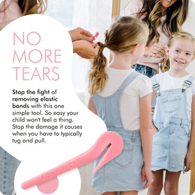 Pony Pick layout with three tools and fifty colored elastics ready for styling
