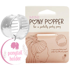 Pony Popper front view showing clear compact design and easy styling