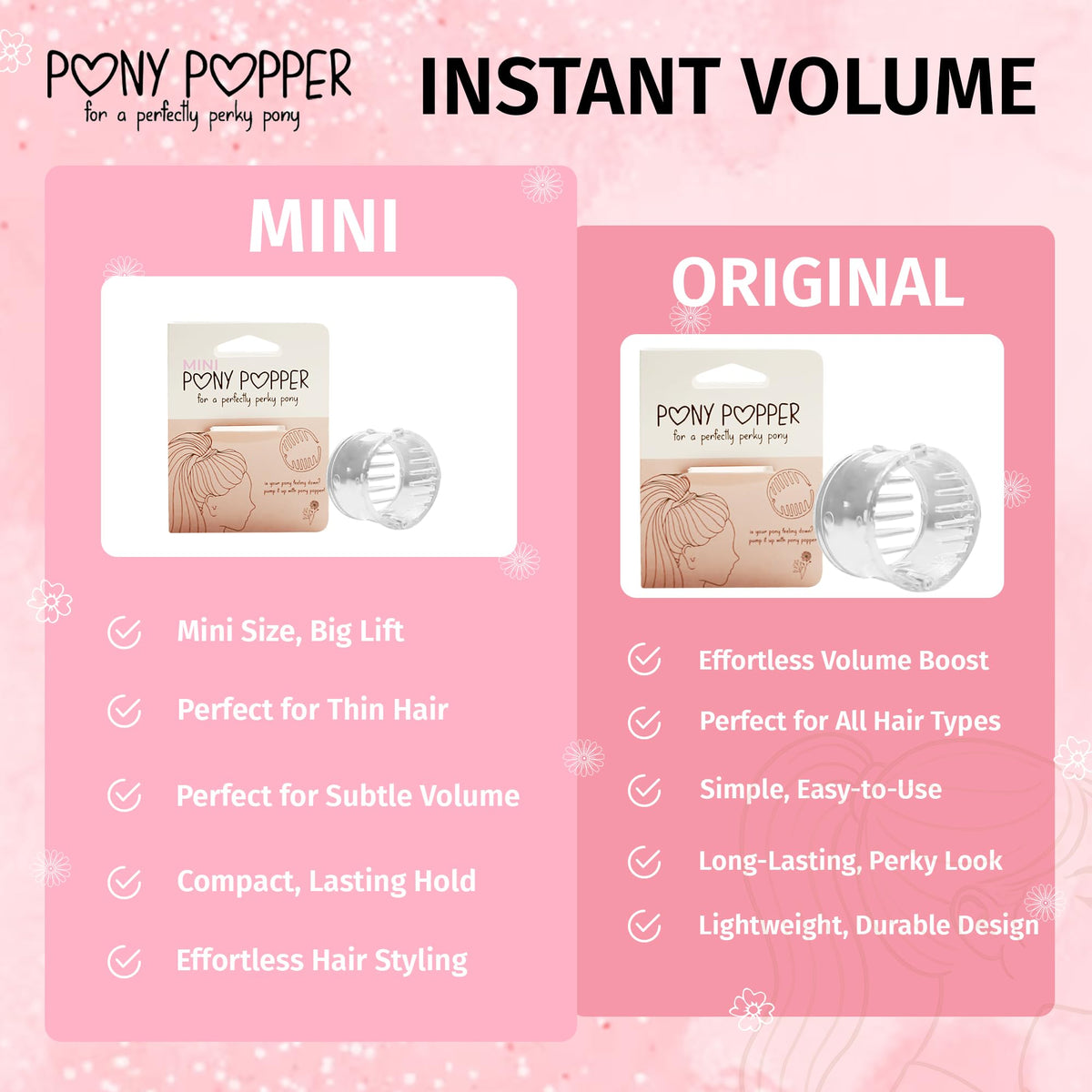 Pony Popper inside gym bag ready for on-the-go touch-ups