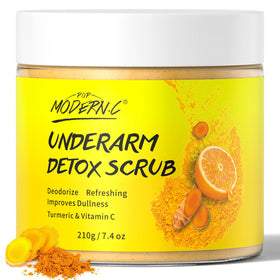 POP MODERN.C front jar view showing product for clearer underarms and even tone