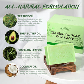 POP MODERN.C foaming soap in mesh bag creating rich lather for efficient cleansing