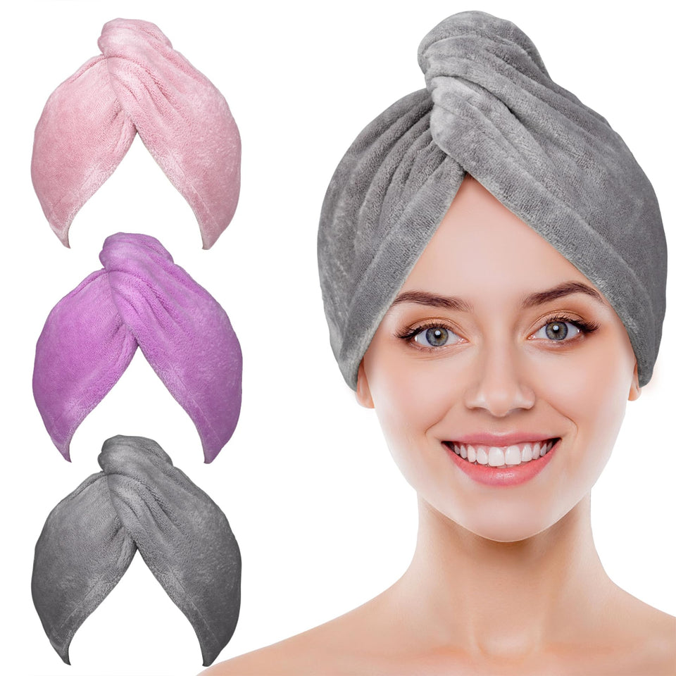 POPCHOSE front packaging showing three-color towel set and branding benefit