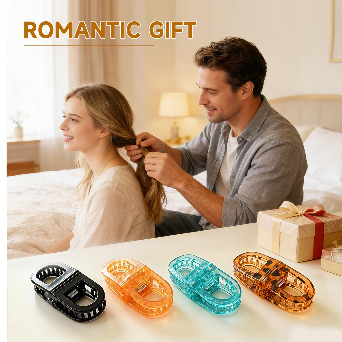 POPLOPP clips packed in a travel pouch showing on-the-go styling convenience