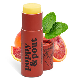 Poppy & Pout front packaging showing jumbo tube and label for easy identification