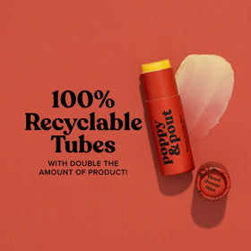 Poppy & Pout applied outdoors illustrating hydration during outdoor activities and protection