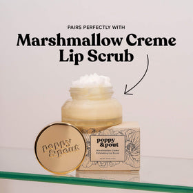 Poppy & Pout trio of flavors including Marshmallow Creme showing variety and gifting appeal