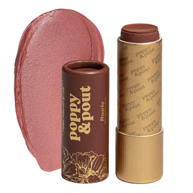 Poppy & Pout Roxie front packaging showing recyclable cardboard and shade